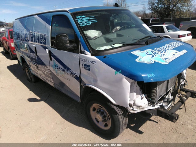 Chevrolet EXPRESS CARGO VAN 2021 1GCWGAF7XM1237532 Image 1