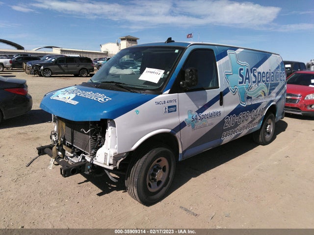 Chevrolet EXPRESS CARGO VAN 2021 1GCWGAF7XM1237532 Image 2