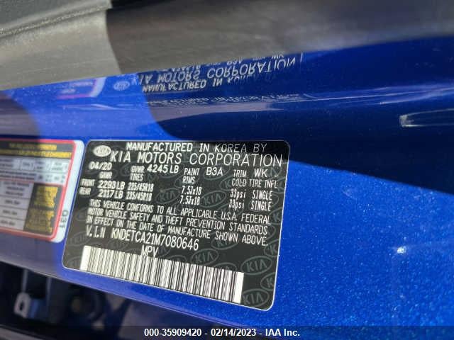 2021 Kia Seltos, VIN: KNDETCA21M7080646