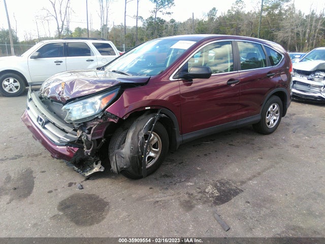 2013 HONDA CR-V LX VIN: 5J6RM3H37DL041333