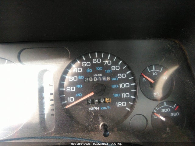 1996 DODGE RAM 1500 VIN: 1B7HC13ZXTJ199356