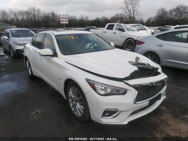35910262 :رقم المزاد ، JN1EV7AR2LM256363 vin ، 2020 Infiniti Q50 3.0t Luxe مزاد بيع