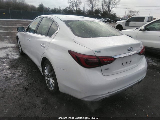 35910262 :رقم المزاد ، JN1EV7AR2LM256363 vin ، 2020 Infiniti Q50 3.0t Luxe مزاد بيع