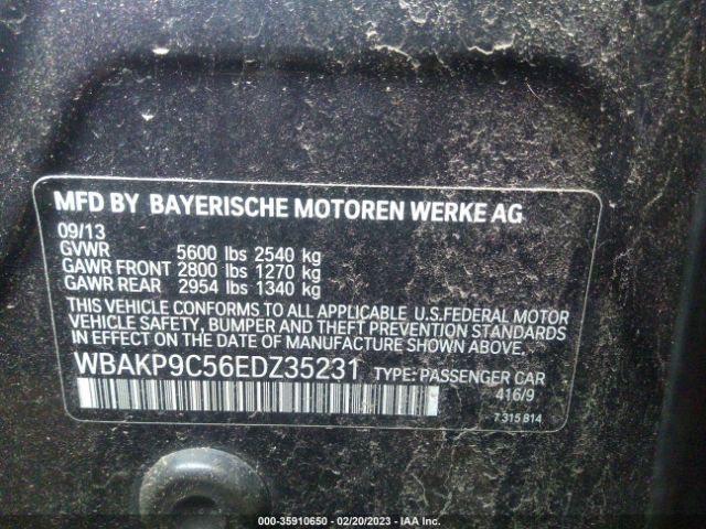 WBAKP9C56EDZ35231 BMW 5 Series 550i Xdrive