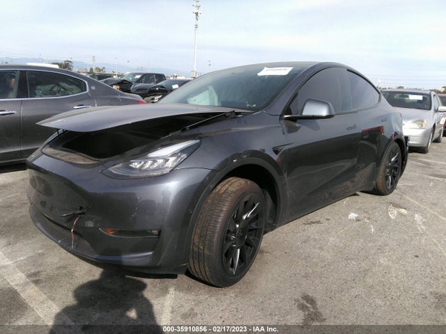 2022 TESLA MODEL Y LONG RANGE VIN: 7SAYGDEEXNF512712