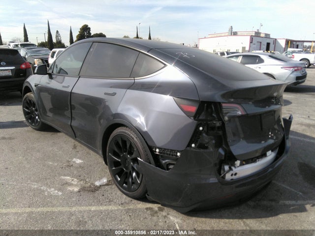 2022 TESLA MODEL Y LONG RANGE VIN: 7SAYGDEEXNF512712