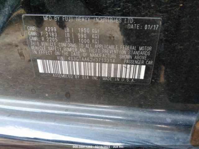 4S3GTAA62H3713314 Subaru IMPREZA