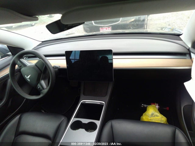2021 TESLA MODEL 3 LONG RANGE VIN: 5YJ3E1EB2MF019526