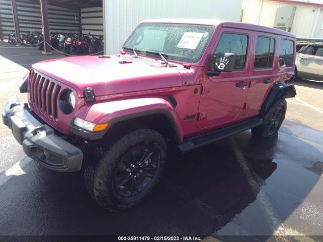 1C4HJXEN3NW121199 Jeep Wrangler Unlimited Sahara Altitude