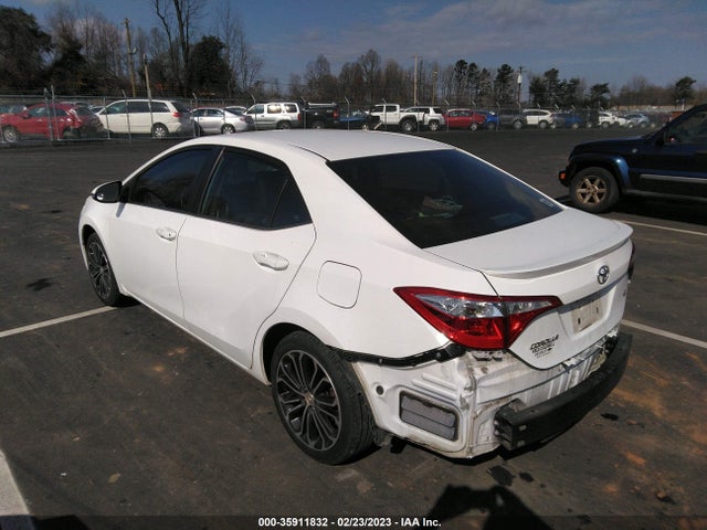 2015 TOYOTA COROLLA L/LE/S/S PLUS/LE PLUS VIN: 2T1BURHEXFC475459