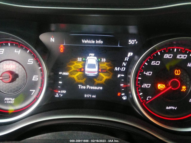 2022 DODGE CHARGER SCAT PACK VIN: 2C3CDXGJXNH126575