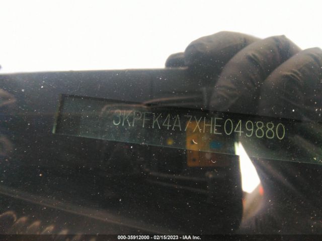 3KPFK4A7XHE049880 KIA FORTE LX