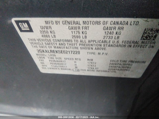 GMC Terrain Sle 2014 2GKALREK5E6217220 Image 9