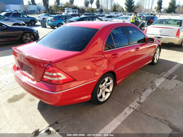 2007 MERCEDES-BENZ C-CLASS 2.5L SPORT VIN: WDBRF52H97A944081