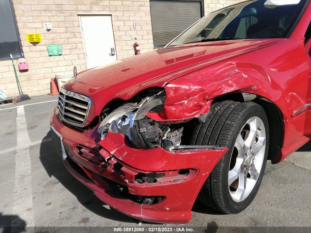 2007 MERCEDES-BENZ C-CLASS 2.5L SPORT VIN: WDBRF52H97A944081
