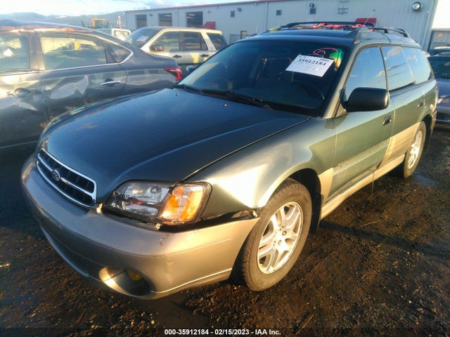 2001 SUBARU LEGACY WAGON OUTBACK EQUIP VIN: 4S3BH675516678702