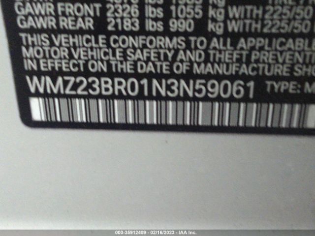 WMZ23BR01N3N59061 Mini Countryman