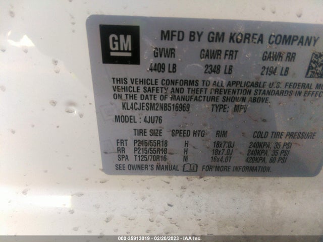 Buick Encore Preferred 2022 KL4CJESM2NB516969 Image 9