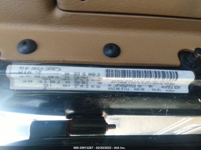 1J4FY49S2WP707318 Jeep Wrangler Sahara