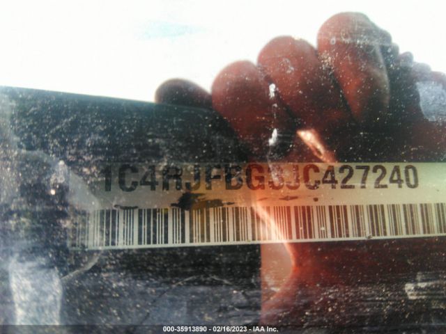 1C4RJFBG3JC427240 Jeep Grand Cherokee Limited