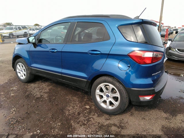 2018 FORD ECOSPORT SE VIN: MAJ3P1TEXJC242287