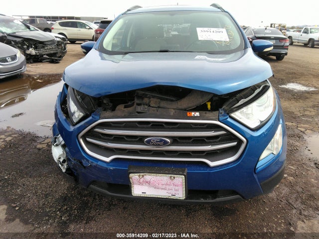 2018 FORD ECOSPORT SE VIN: MAJ3P1TEXJC242287