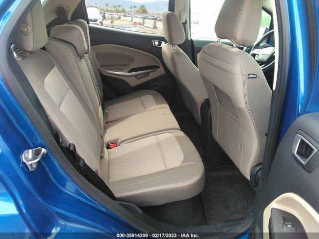 2018 FORD ECOSPORT SE VIN: MAJ3P1TEXJC242287