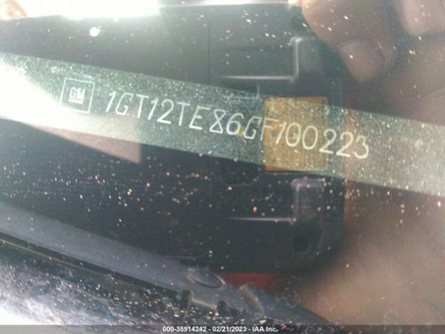 1GT12TE86GF100223 GMC Sierra 2500hd Slt