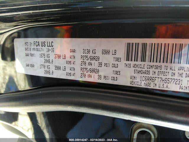 RAM 1500 Express 2017 1C6RR6FT7HS577231 Image 11