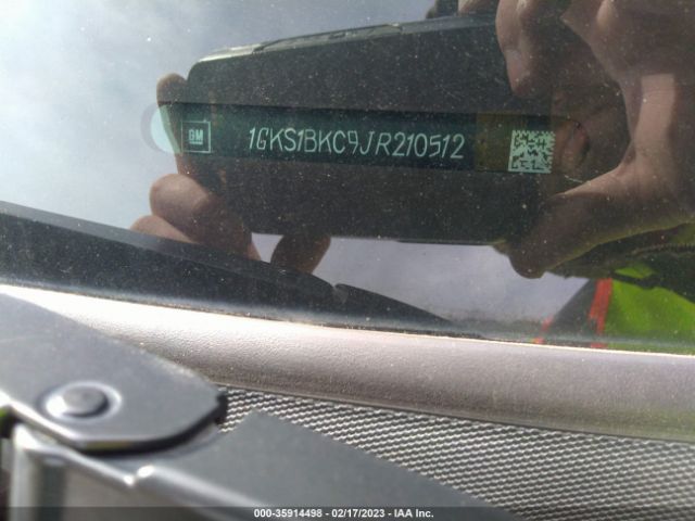 1GKS1BKC9JR210512 GMC YUKON SLT