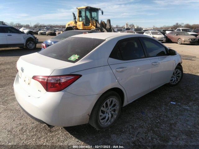 2019 TOYOTA COROLLA L/LE/SE/XLE/XSE VIN: 5YFBURHE5KP924217