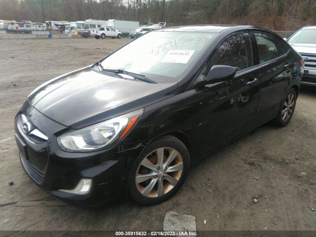 2012 HYUNDAI ACCENT GLS VIN: KMHCU4AE7CU071143