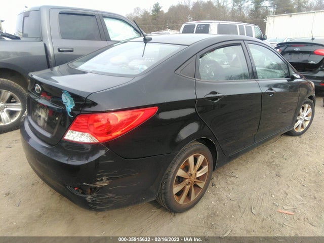 2012 HYUNDAI ACCENT GLS VIN: KMHCU4AE7CU071143