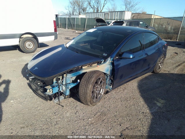 Tesla Model 3 Long Range 2021 5YJ3E1EB1MF965424 Image 2