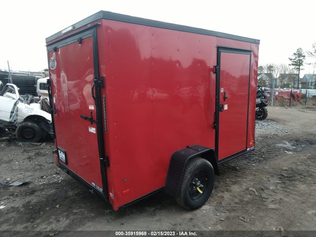 2020 COVERED WAGON UTILITY TRAILER VIN: 53FBE1016LF058074