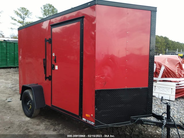 2020 COVERED WAGON UTILITY TRAILER VIN: 53FBE1016LF058074