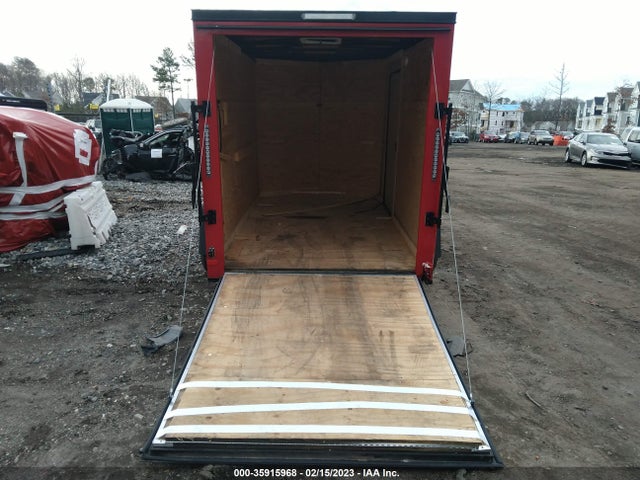 2020 COVERED WAGON UTILITY TRAILER VIN: 53FBE1016LF058074