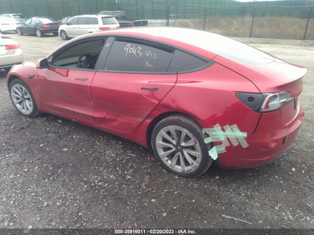 Tesla Model 3 Long Range 2022 5YJ3E1EB3NF286336 Image 3