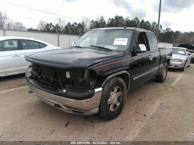 2002 GMC SIERRA 1500 SLE VIN: 2GTEC19T221403789