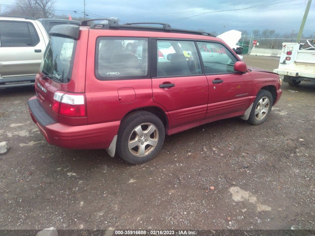 2002 SUBARU FORESTER S W/PREMIUM PKG VIN: JF1SF65652H702798