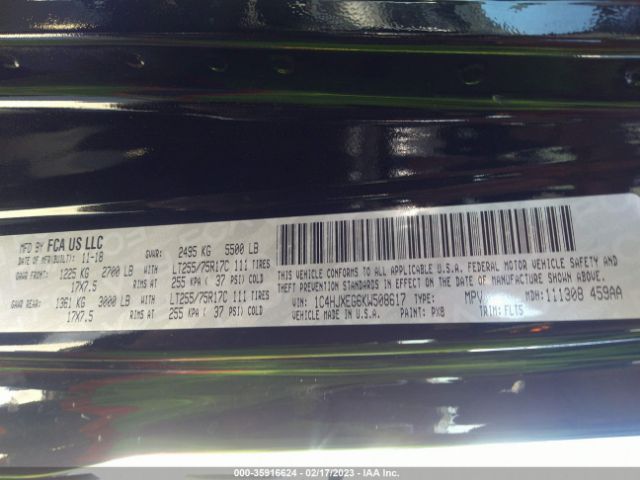 1C4HJXEG6KW508617 Jeep Wrangler Unlimited Moab