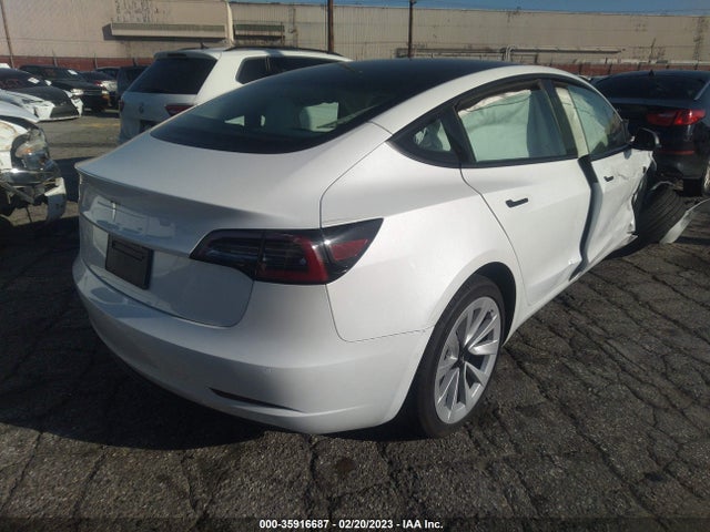 Tesla MODEL 3 2022 5YJ3E1EA9NF374217 Image 4