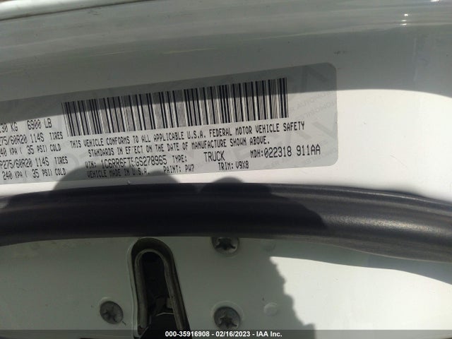 RAM 1500 Express 2016 1C6RR6FT5GS278965 Image 11