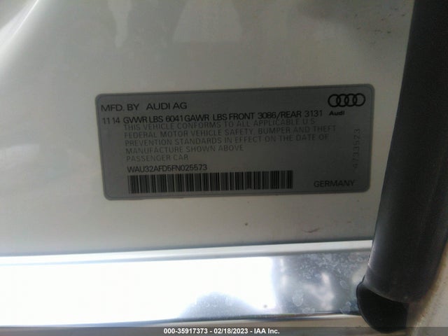 Audi A8 L 4.0t 2015 WAU32AFD5FN025573 Image 9