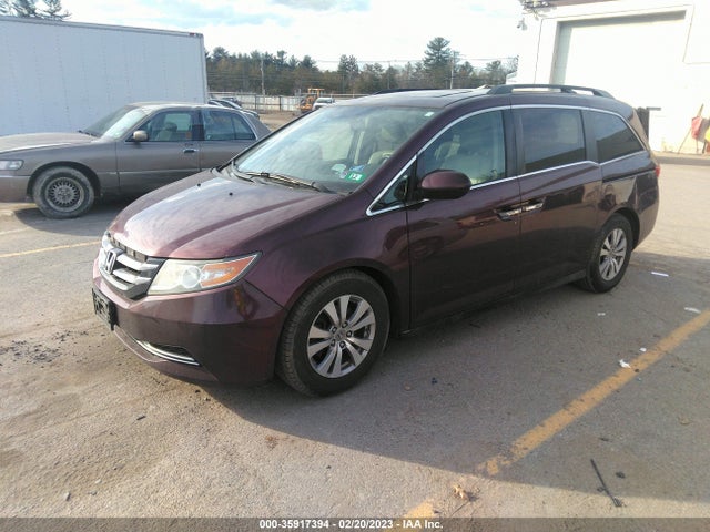 Honda Odyssey Ex-l 2014 5FNRL5H62EB132142 Image 2