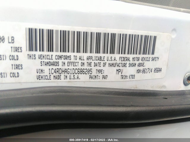 Dodge Durango Sxt 2013 1C4RDHAG1DC686205 Image 10
