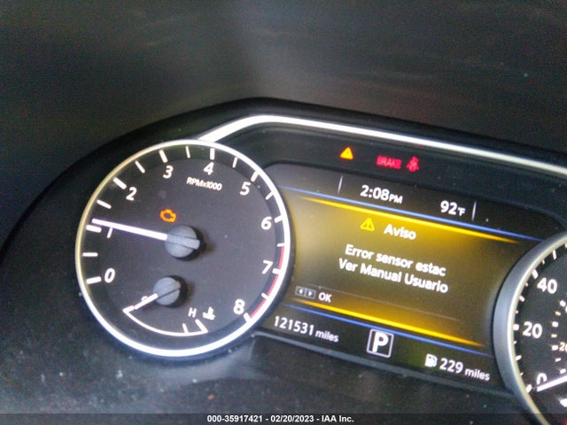 2018 NISSAN MAXIMA SV VIN: 1N4AA6AP4JC377856
