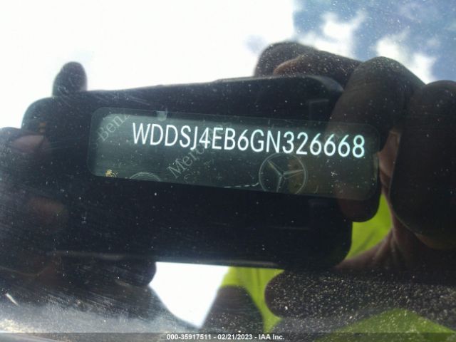 WDDSJ4EB6GN326668 Mercedes-Benz Cla Cla 250