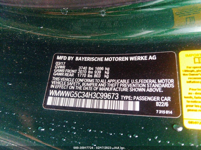 2017 Mini Roadster, VIN: WMWWG5C34H3C99673