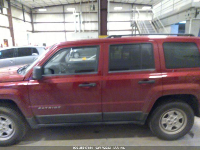 1C4NJPBA9CD634289 Jeep Patriot Sport